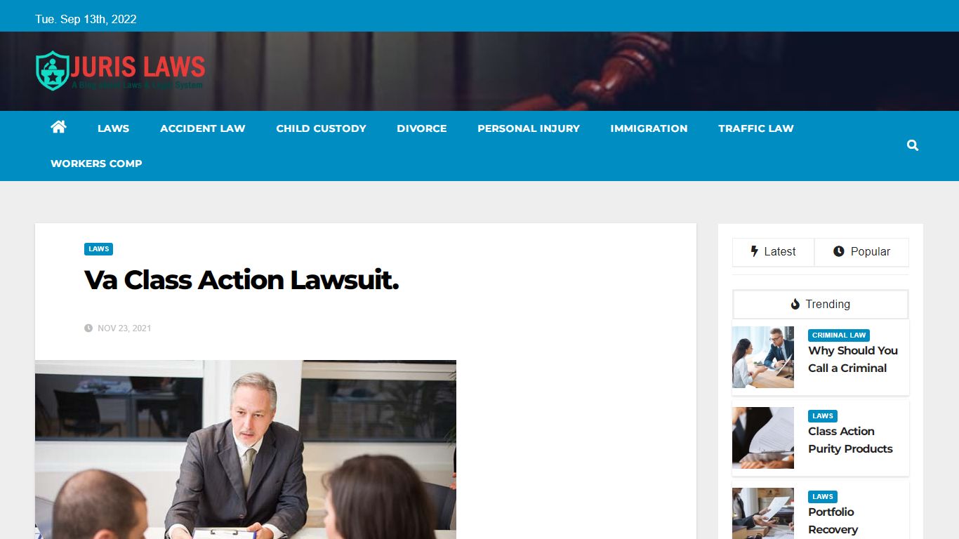 Va Class Action Lawsuit. - Juris Laws